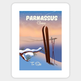 Parnassus Greece Sticker